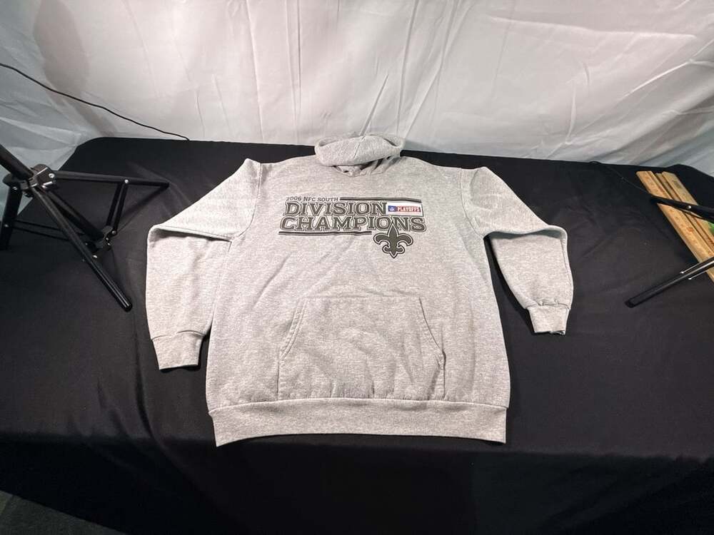 No SZ tag NFL New Orleans Saints 2006 NFC South Division Champions Hoodie